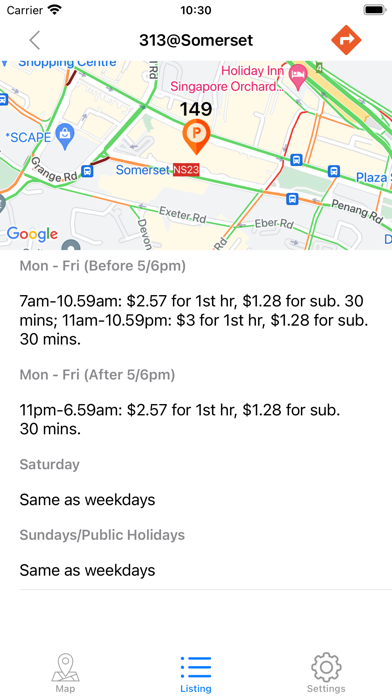 Car Parking Lot in Singapore Screenshot