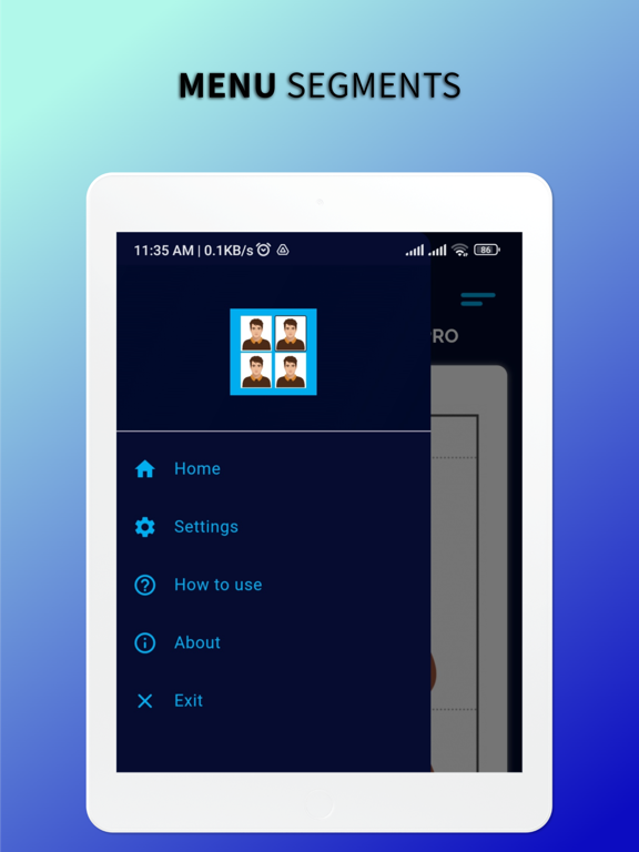 App screenshot