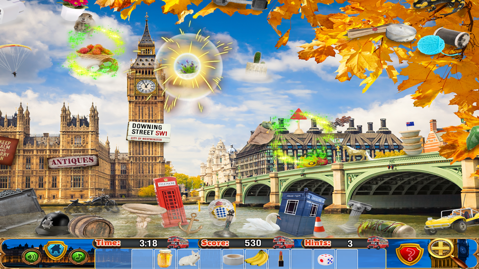 #6. Hidden Objects London Spy Time (iOS) โดย: Brainfull, LLC
