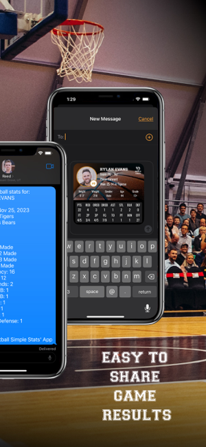 Captura de pantalla de Basketball Simple Stats Keeper