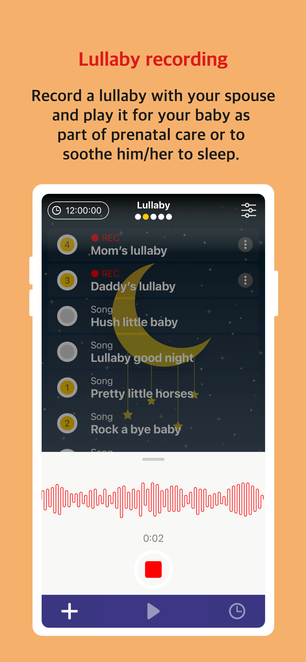 Don't cry my baby (Lullaby)