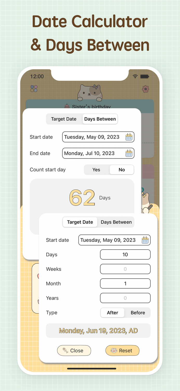 Countdown - cute widget app