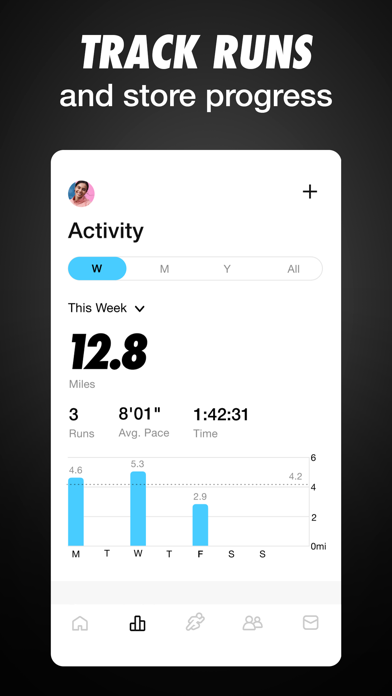 Nike Run Club 的iPhone 应用程序- 下载的iOS从Nike, Inc