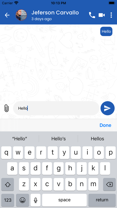 Emprende Messenger Screenshot