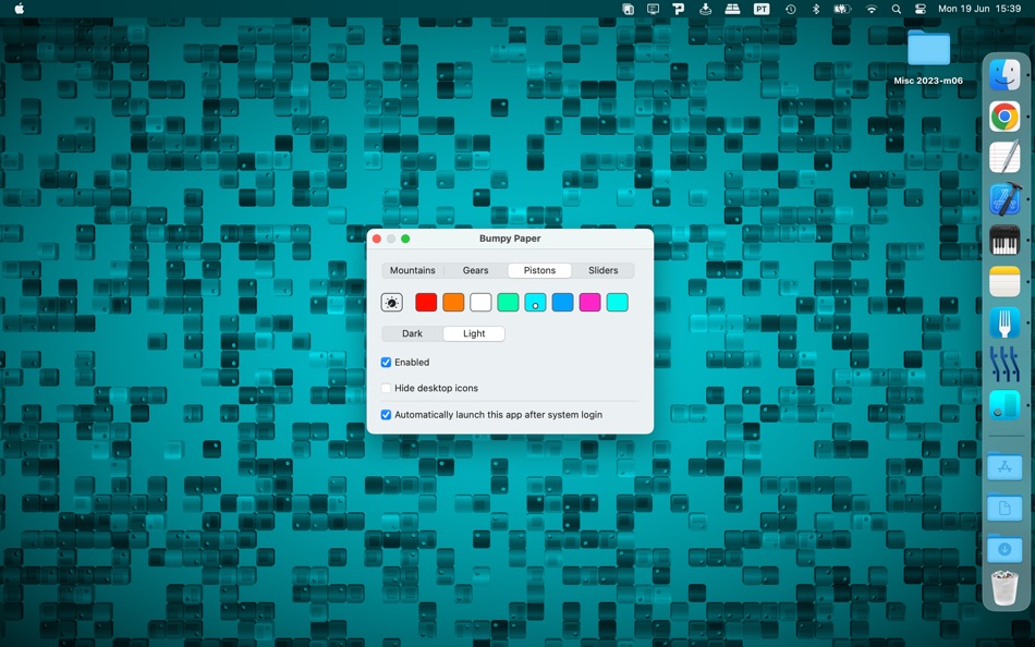 #2. Bumpy Paper (macOS) 由: Filipe Sa