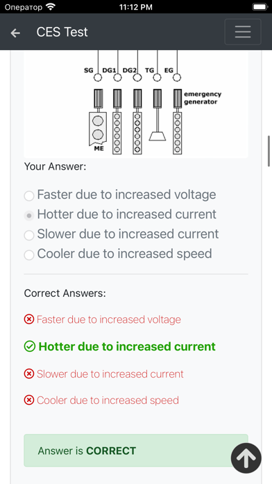 Electrician Operational Detail Screenshot