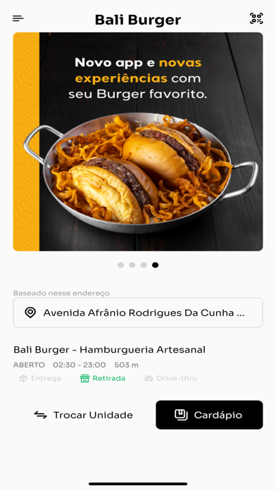 Bali Burger - Praia Clube Screenshot