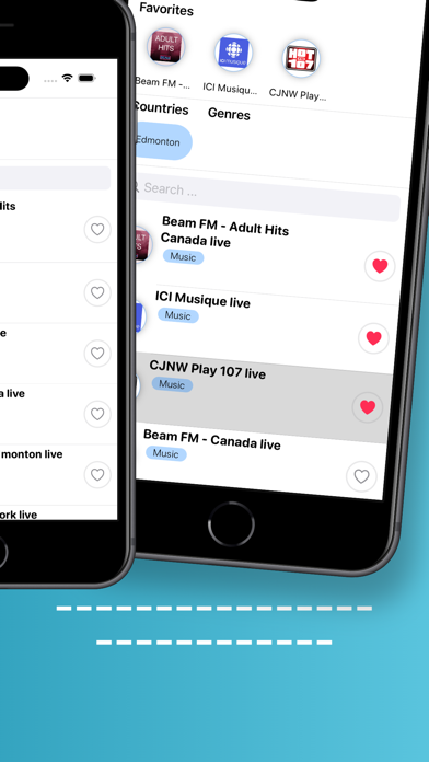 Edmonton Radio Stations FM AM Screenshot