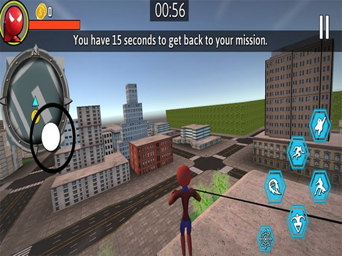 Stickman Hero SpiderRope