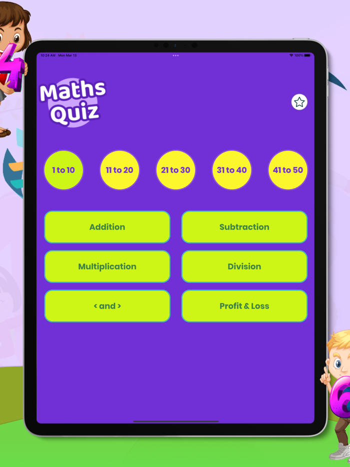 Kids True False Maths