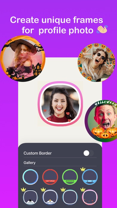 Profile Picture Border : Round Screenshot