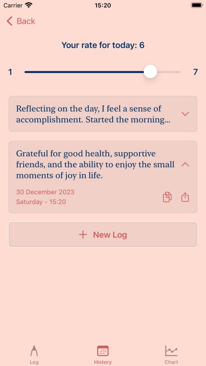Me-Log: Simple Journaling