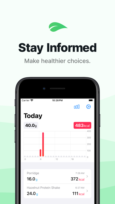 Nutri Journal Screenshot