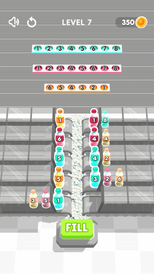 #2. Bottles Up! (iOS) 由: Virtual Projects Oyun Yazilim Ve Teknoloji