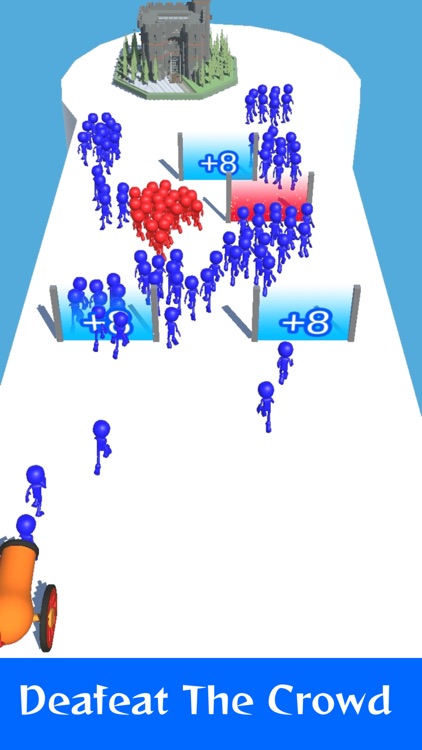 Crowd Mega Run-Tower Defense screenshot-7