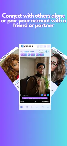 Game screenshot Cliques: Chat. Meet. Connect apk