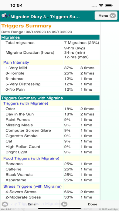 Migraine Diary 3のおすすめ画像7