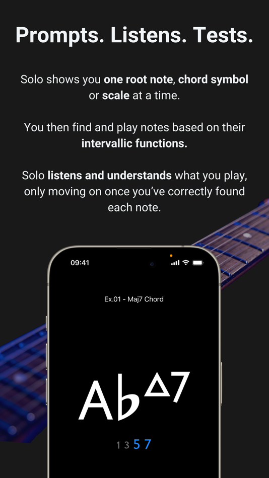 #4. Solo - Fretboard Visualization (iOS) By: Trio Software Ltd