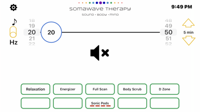 SomaWave Sound Therapy Screenshot