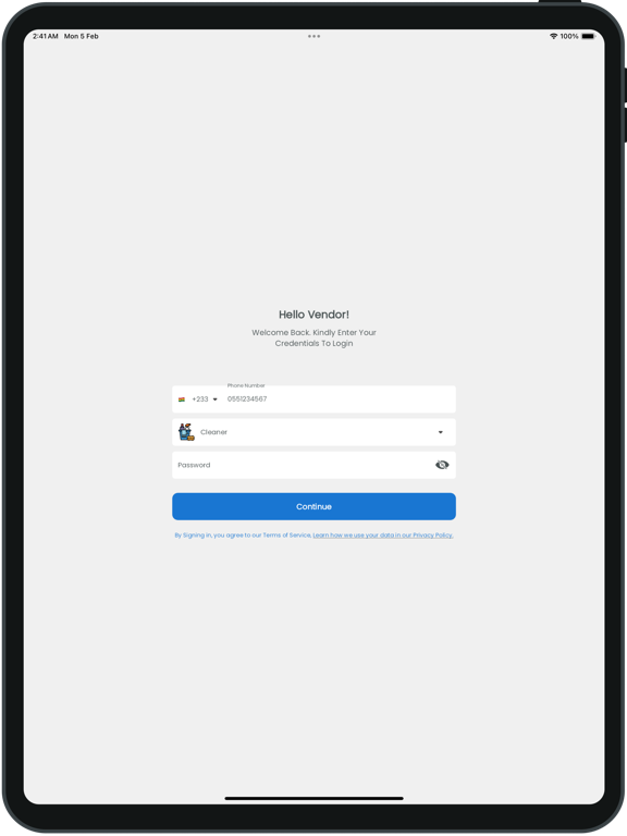 App screenshot