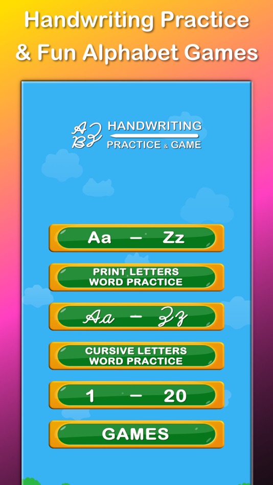ABC Alphabet Writing Worksheet - 2.1 - (iOS)