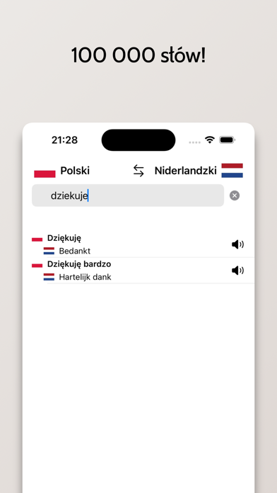 Słownik Niderlandzki-Polski Screenshot