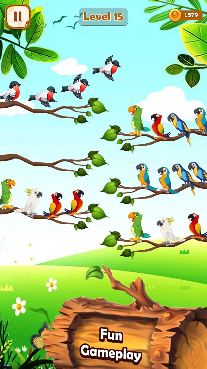 Bird Color Sort  Puzzle Games