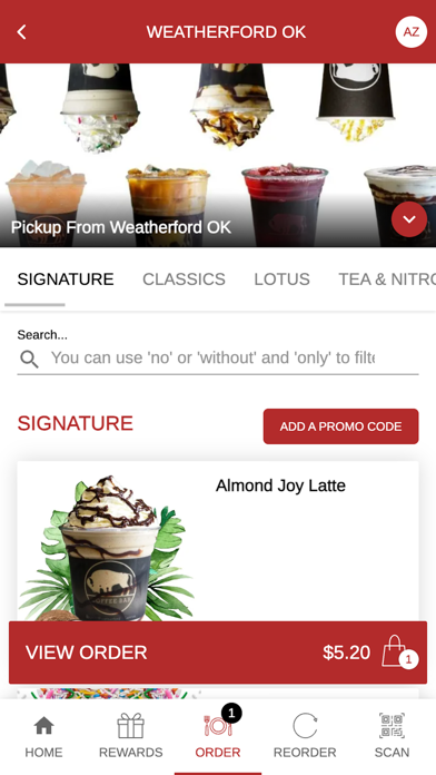 White Buffalo Coffee Bar Screenshot