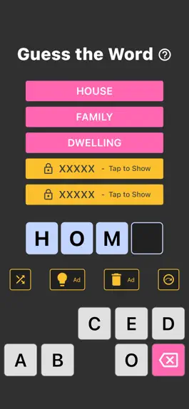 Game screenshot Guess the Word in 5 Guesses mod apk