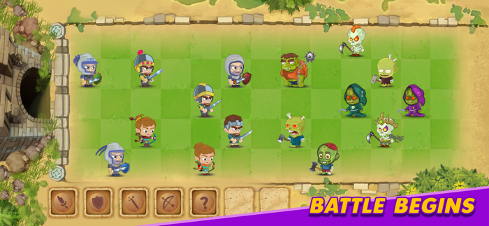 Merge Master Heroes Vs Zombies