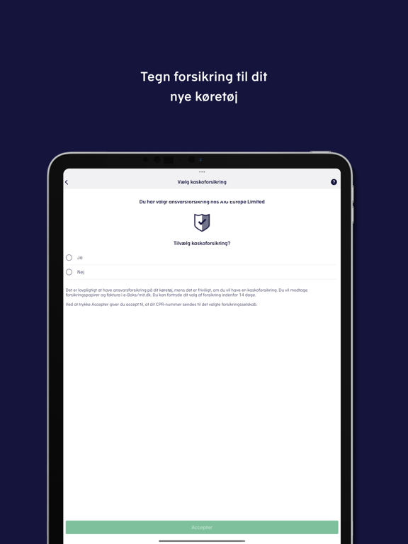 Ejerskifte iPad screenshot 5 - Productivity app