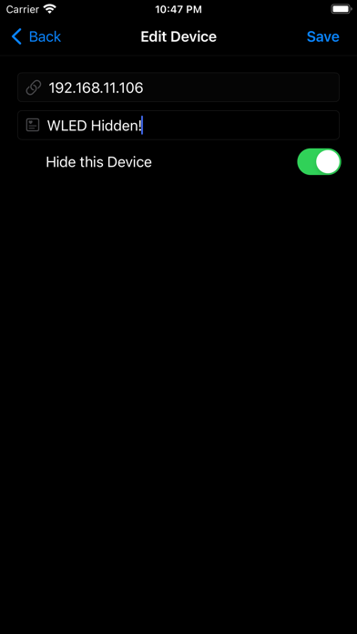 Screenshot #3 pour WLED Native