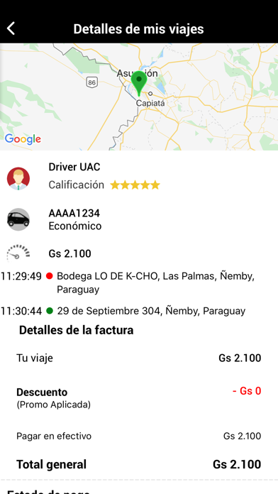 Urban UAC Pasajero Screenshot