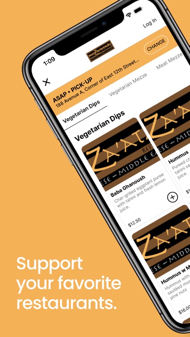 Au Za'atar Restaurant Screenshot