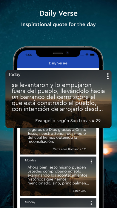 Santa Biblia Mujer KJV Screenshot