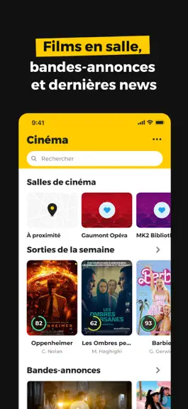 Game screenshot AlloCiné, Films au Cinéma & TV mod apk