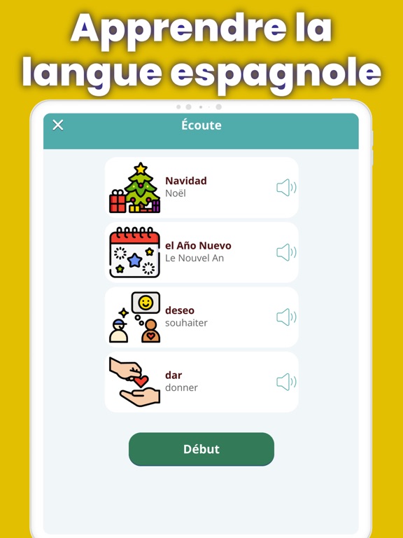 Screenshot #4 pour Apprendre la langue Espagnole