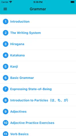Game screenshot Japanese Grammar - 日本文法 mod apk
