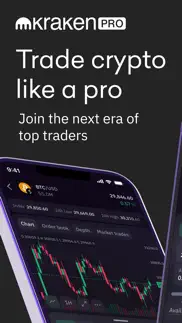 kraken pro: crypto trading iphone screenshot 1