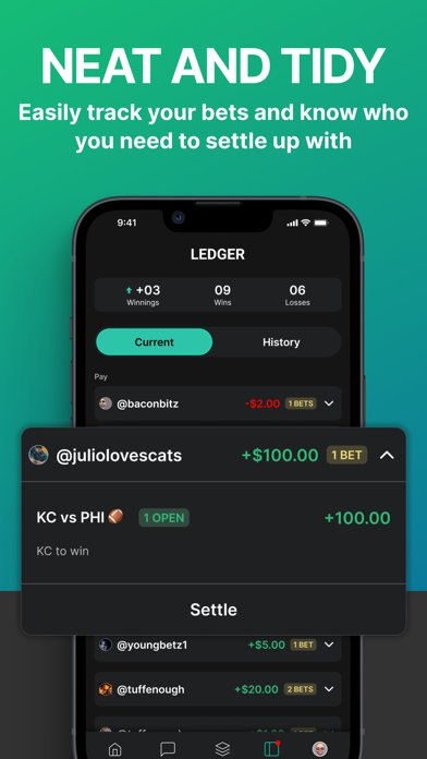 Mad Props - Social Sports Bets Screenshot