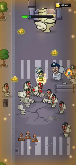Game screenshot Toilet Monster Survival Battle mod apk