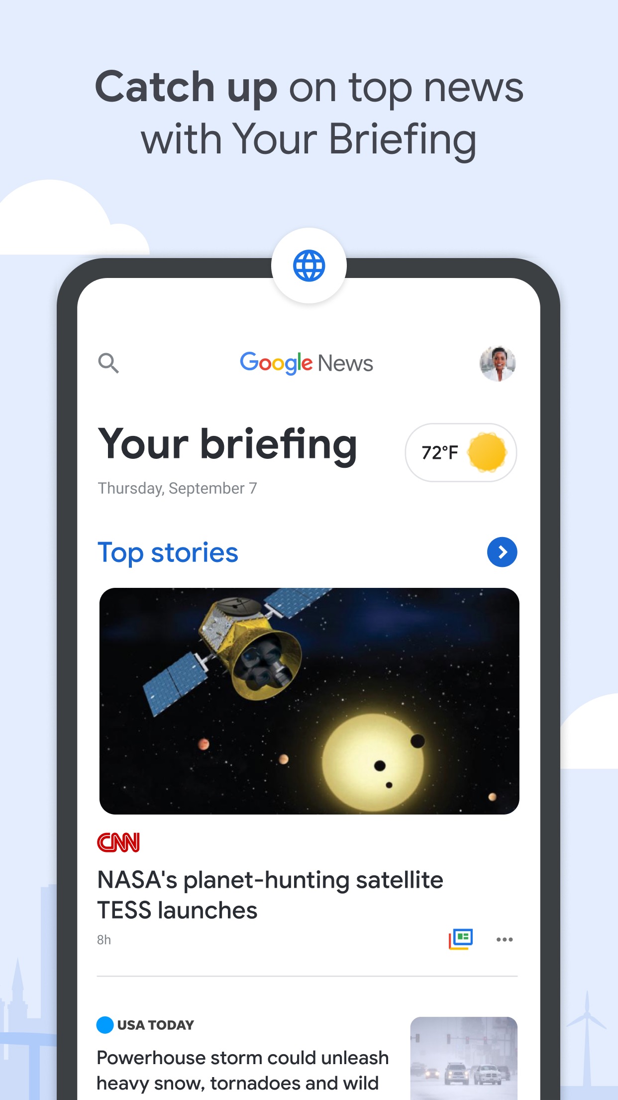 Google News screenshot 1