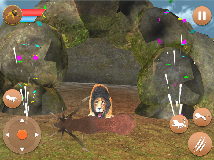 Angry Lion Simulator Lion Game