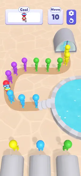 Game screenshot Queue Puzzle! mod apk
