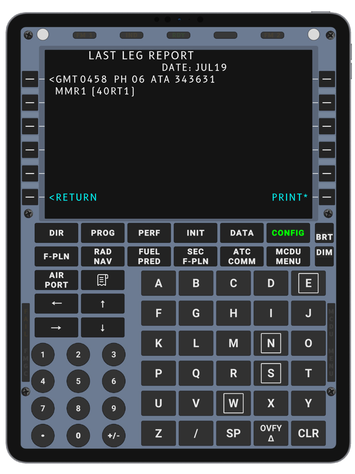 A320 CFDS Trainer Lite