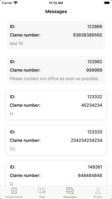 Claim Leader LLC Screenshot
