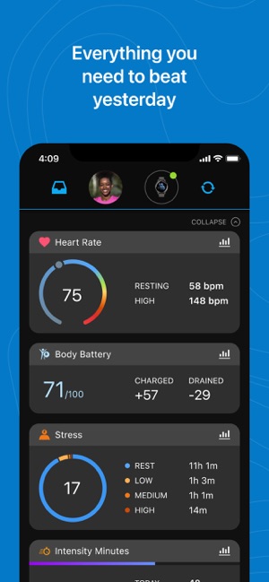 Garmin Connect™ the App