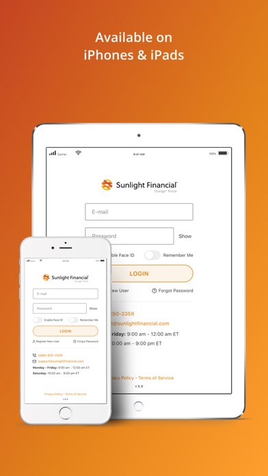 Sunlight Financial Portal Screenshot