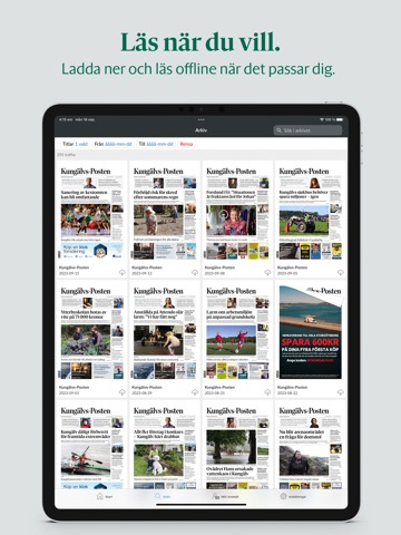 Kungälvs-Posten e-tidningのおすすめ画像2