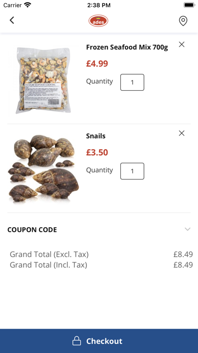 Adesfoods Screenshot